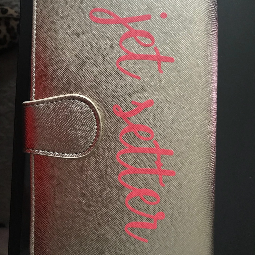 Jet setter passport wallet/clutch